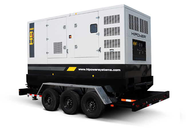 HRMW580 464kw portable generator MTU Engine